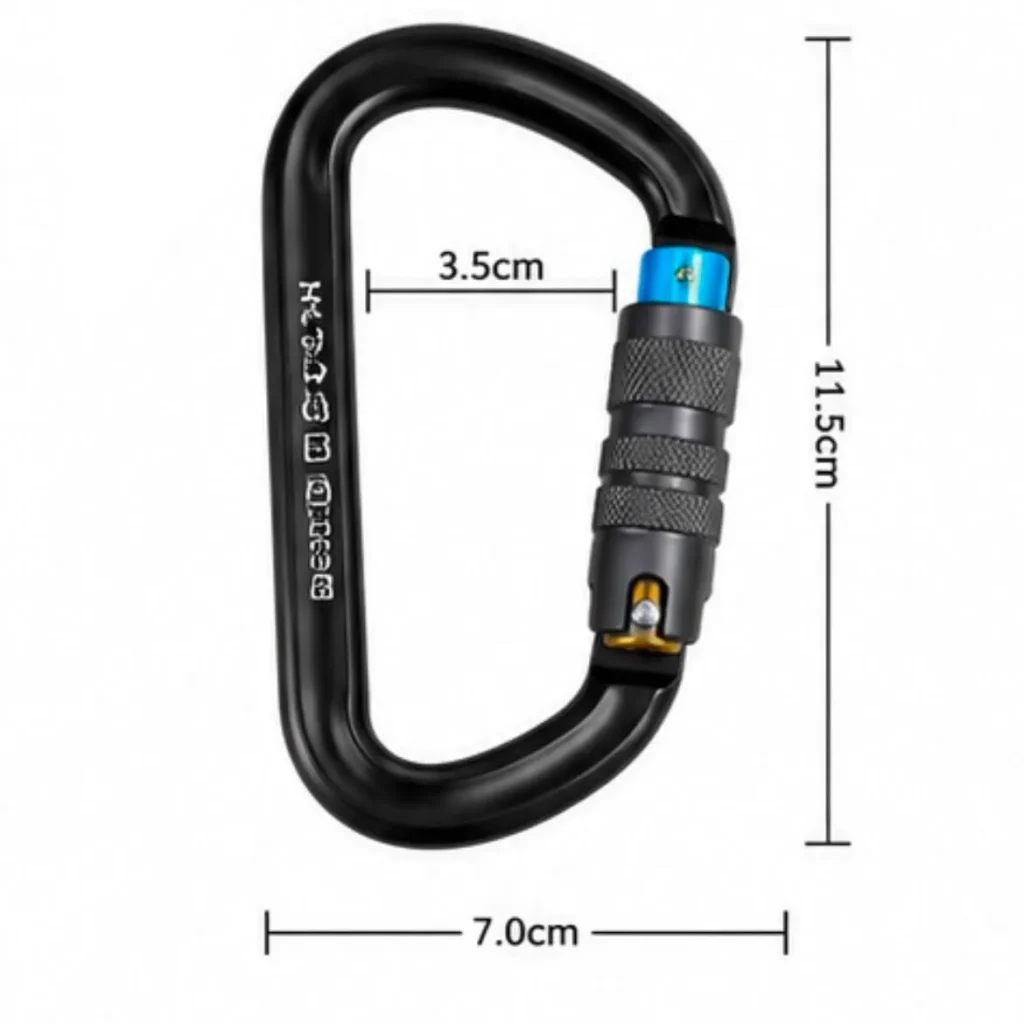 Alano Gear Alano Gear HEAVEN GEAR Locking Carabiner 11.5 cm
