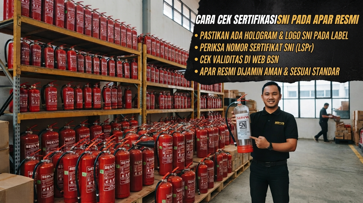 Cara Cek Sertifikasi SNI pada APAR: Panduan Memastikan Keaslian & Keamanan Alat Pemadam