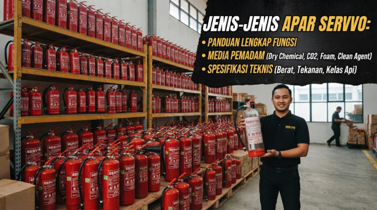 Jenis-Jenis APAR Servvo: Panduan Lengkap Fungsi, Media, dan Spesifikasi Teknis