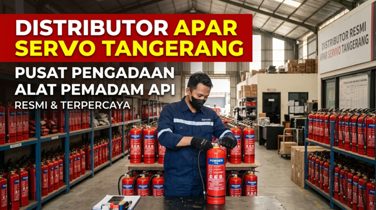 Distributor APAR Servvo Tangerang: Pusat Pengadaan Alat Pemadam Api Resmi & Terpercaya